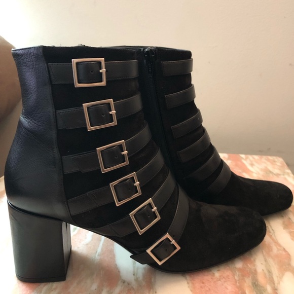 Saint Laurent Otterproof Nero Booties - Picture 1 of 7